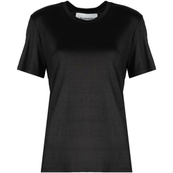 textil Dam T-shirts Silvian Heach GPP23443TS Svart