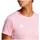 textil Dam T-shirts adidas Originals CAMISETA ROSA MUJER  IA9152 Rosa