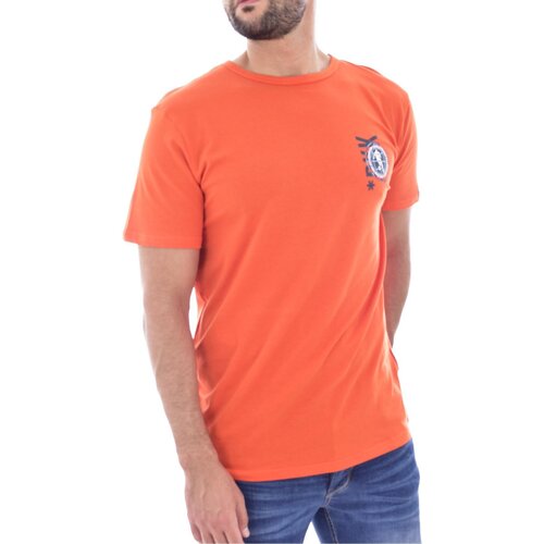 textil Herr T-shirts Bikkembergs BKK2MTS02 Orange