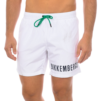 textil Herr Badbyxor och badkläder Bikkembergs BKK2MBM01-WHITE Vit