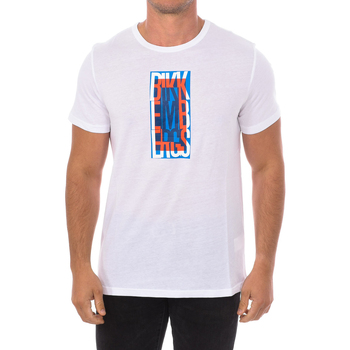 textil Herr T-shirts Bikkembergs BKK2MTS04-WHITE Vit