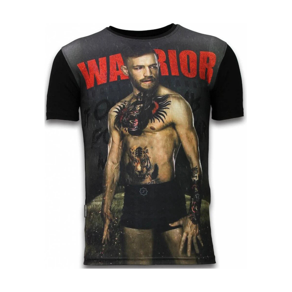 textil Herr T-shirts Local Fanatic Notorious Warrior Digital Svart
