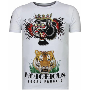 textil Herr T-shirts Local Fanatic Conor Tattoo Vit