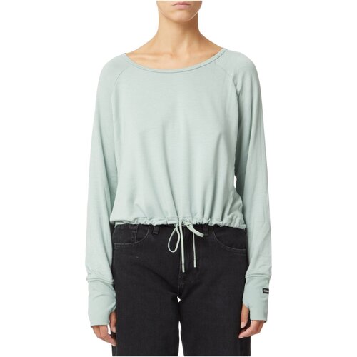 textil Dam Långärmade T-shirts Calvin Klein Jeans 00GWF2W308 Blå