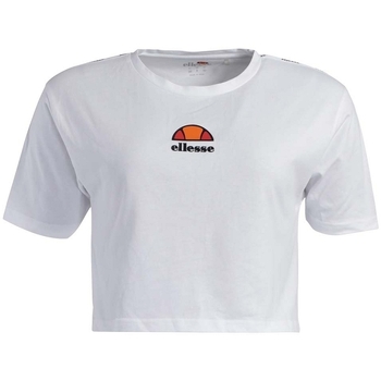 textil Dam T-shirts & Pikétröjor Ellesse ANN CROPPED T-SHIRT Vit