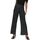 textil Dam Byxor Only Elema Pleated Trousers - Black Mini Flower Svart