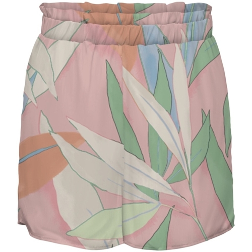 textil Dam Shorts / Bermudas Only Shorts Alma Life Poly - Coral Cloud Rosa