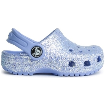 Skor Barn Sandaler Crocs Classic Glitter - Moon Jelly Blå