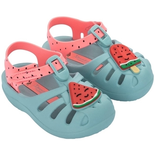 Skor Barn Sandaler Ipanema Baby Summer X - Green Pink Grön