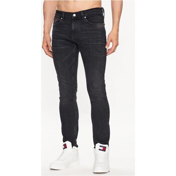 textil Herr Skinny Jeans Tommy Jeans DM0DM16641 Svart