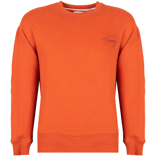 textil Herr Sweatshirts Tommy Hilfiger DM0DM12373 Orange