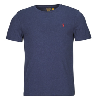 textil Herr T-shirts Polo Ralph Lauren T-SHIRT AJUSTE EN COTON Marin / Melerad / Navy