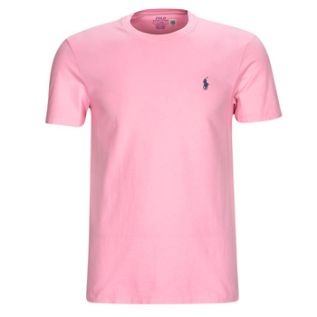 textil Herr T-shirts Polo Ralph Lauren T-SHIRT AJUSTE EN COTON Rosa / Rosa