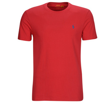 textil Herr T-shirts Polo Ralph Lauren T-SHIRT AJUSTE EN COTON Röd / Röd