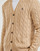 textil Herr Koftor / Cardigans / Västar Polo Ralph Lauren GILET MAILLE CABLE Kamel