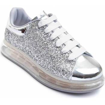 Skor Dam Sneakers Leindia 83140 Silver