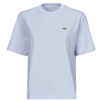 textil Dam T-shirts Lacoste TF7215 Blå