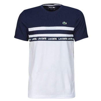 textil Herr T-shirts Lacoste TH7515 Marin / Vit