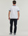 textil Herr T-shirts Lacoste TH7531 Vit