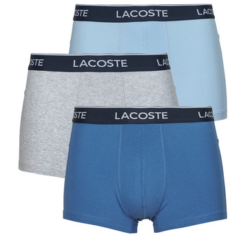 Underkläder Herr Boxershorts Lacoste 5H3389 X3 Blå / Grå / Blå