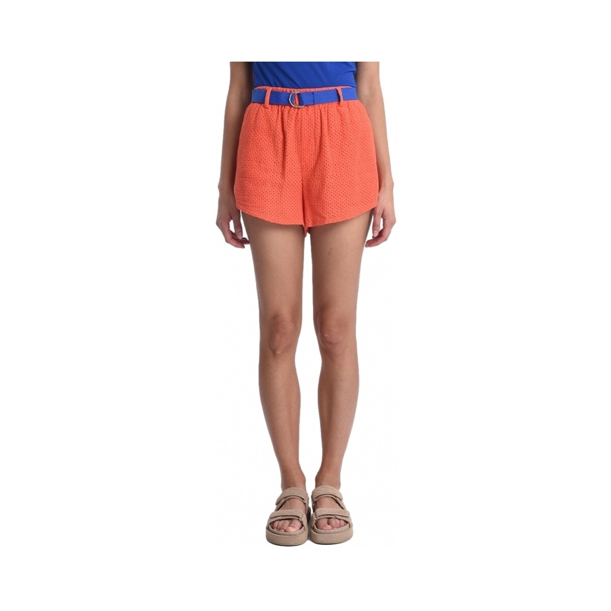 textil Dam Shorts / Bermudas Molly Bracken Shorts SL499AP - Orange Orange