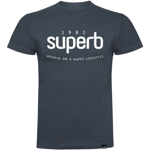 textil Herr T-shirts Superb 1982 3000-BLUE Marin