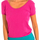 textil Dam T-shirts & Pikétröjor Zumba Z1T00321-ROSA Violett