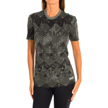 textil Dam T-shirts & Pikétröjor Zumba Z2T00161-NEGRO Flerfärgad