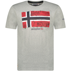 textil Herr T-shirts Geo Norway SW1239HGNO-BLENDED GREY Grå