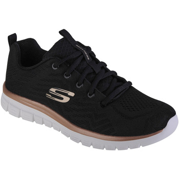 Skor Dam Sneakers Skechers Graceful - Get Connected Svart