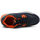 Skor Herr Sneakers Shone 005-001 Navy/Orange Blå
