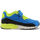 Skor Herr Sneakers Shone 005-001-V Royal/Yellow Blå
