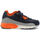 Skor Herr Sneakers Shone 005-001-V Navy/Orange Blå