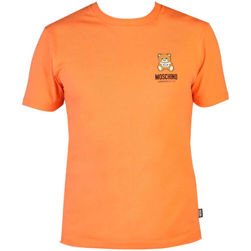textil Herr T-shirts Moschino A0784-4410M A0035 Orange Orange