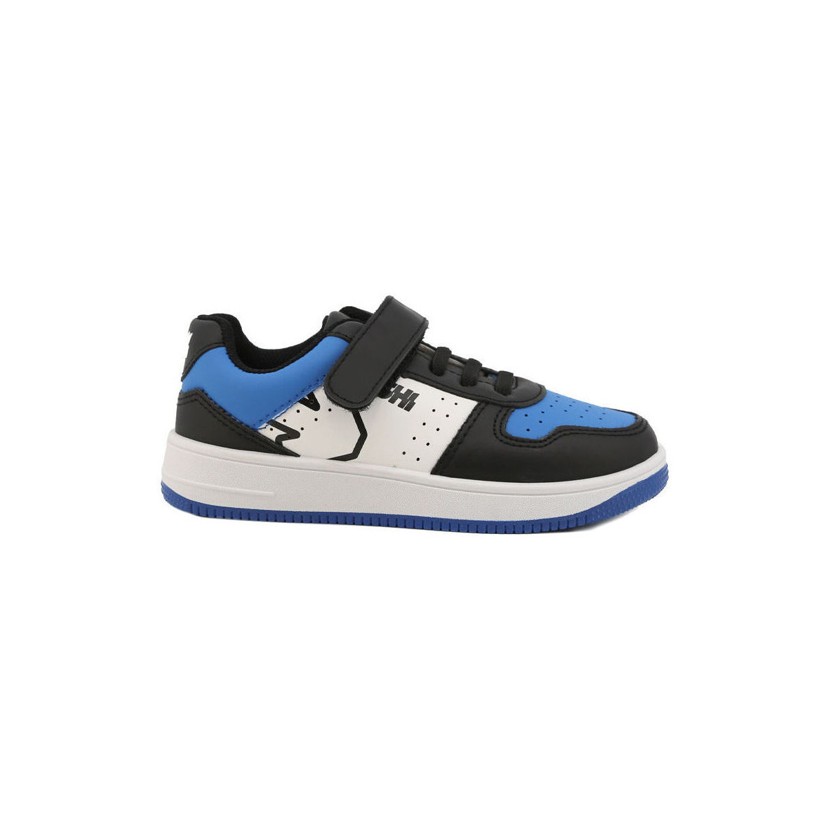 Skor Herr Sneakers Shone 002-002 Black/Royal Svart