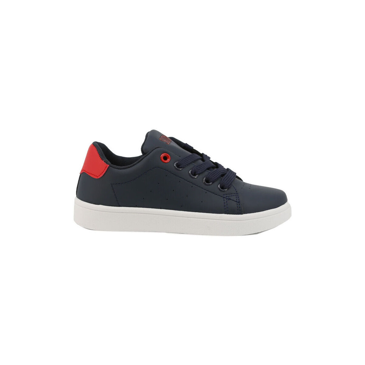 Skor Herr Sneakers Shone 001-001 Navy/Red Blå