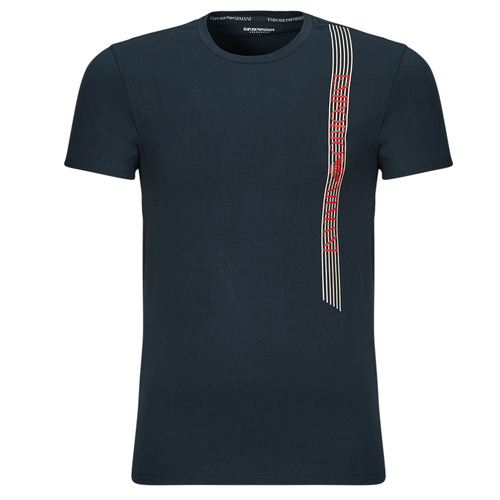 textil Herr T-shirts Emporio Armani UNDERLINED LOGO Marin