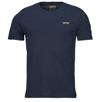 textil Herr T-shirts Esprit SUS F AW CN SS Marin