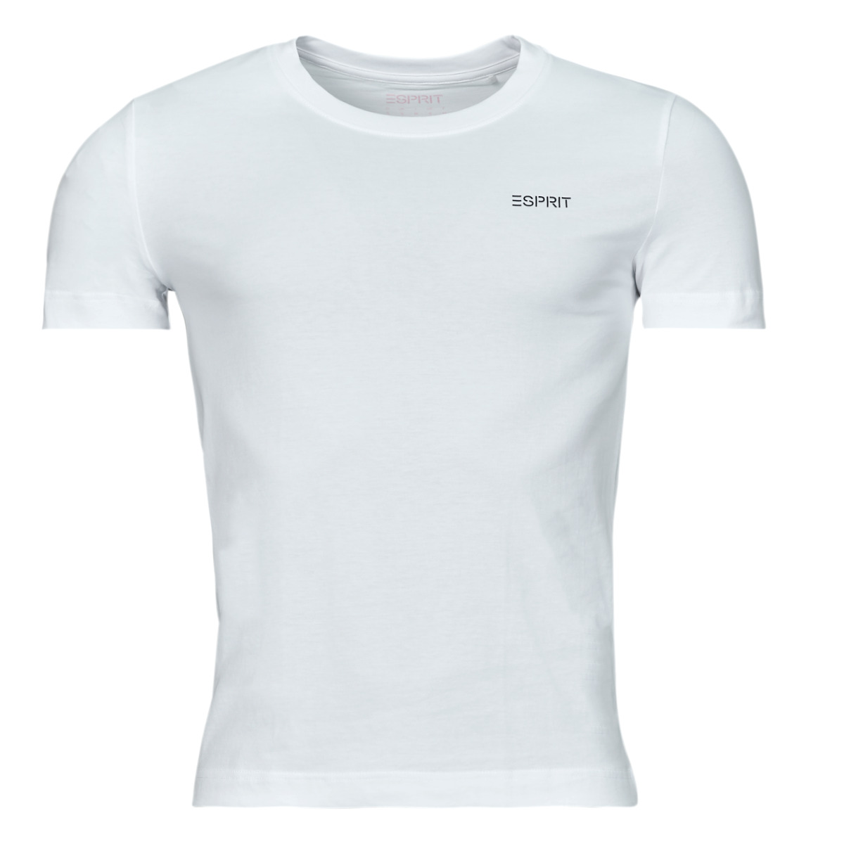 textil Herr T-shirts Esprit SUS F AW CN SS Vit