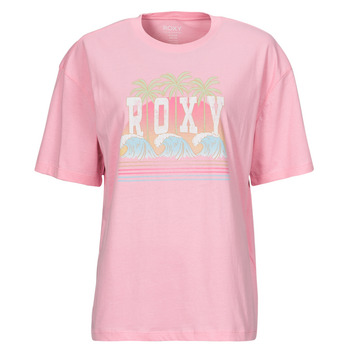 textil Dam T-shirts Roxy DREAMERS WOMEN D Rosa