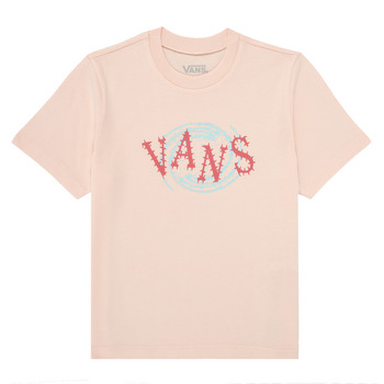 textil Flickor T-shirts Vans INTO THE VOID BFF Rosa