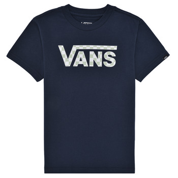textil Pojkar T-shirts Vans VANS CLASSIC LOGO FILL Marin