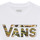textil Pojkar T-shirts Vans BY VANS CLASSIC LOGO FILL Vit