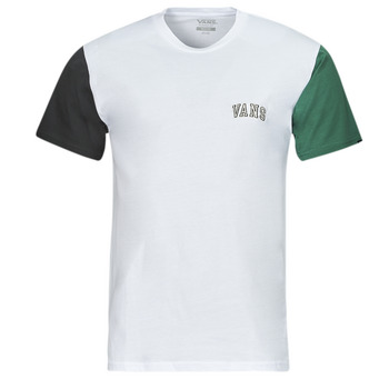 textil Herr T-shirts Vans COLORBLOCK VARSITY SS TEE Vit