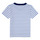 textil Pojkar T-shirts Petit Bateau MATIKO Blå / Beige