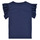 textil Flickor T-shirts Petit Bateau MAZARINE Marin