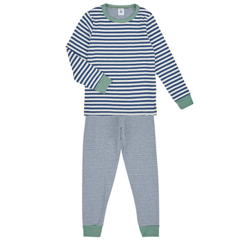 textil Barn Pyjamas/nattlinne Petit Bateau MLEMENT Marin
