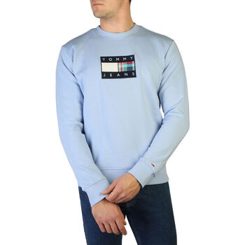 textil Herr Sweatshirts Tommy Hilfiger dm0dm15704 c3r blue Blå