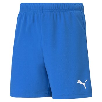 textil Pojkar Shorts / Bermudas Puma TEAMRISE SHORT Blå
