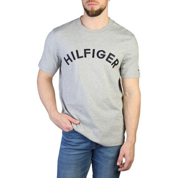 textil Herr T-shirts Tommy Hilfiger - mw0mw30055 Grå